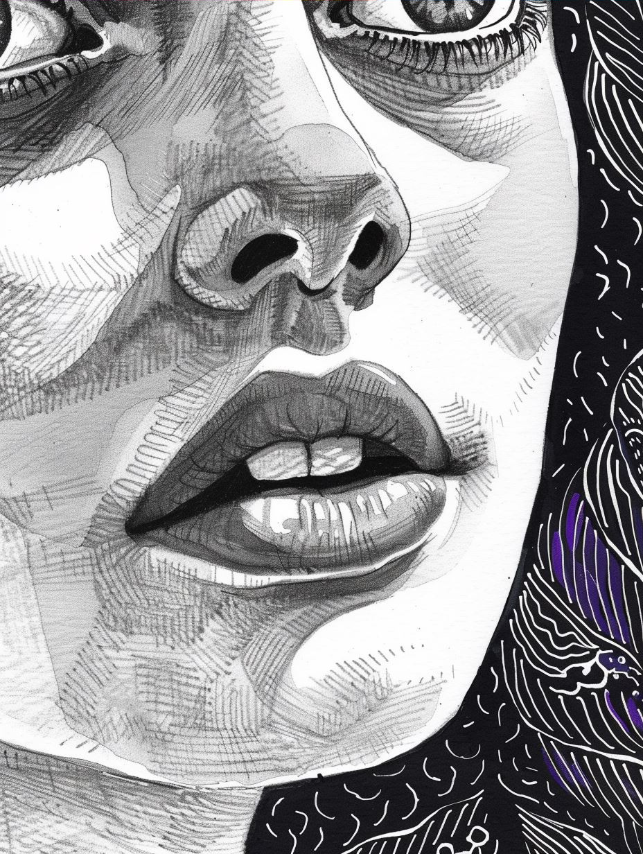Vibrant Prismatic Portrait Studies - Image 3