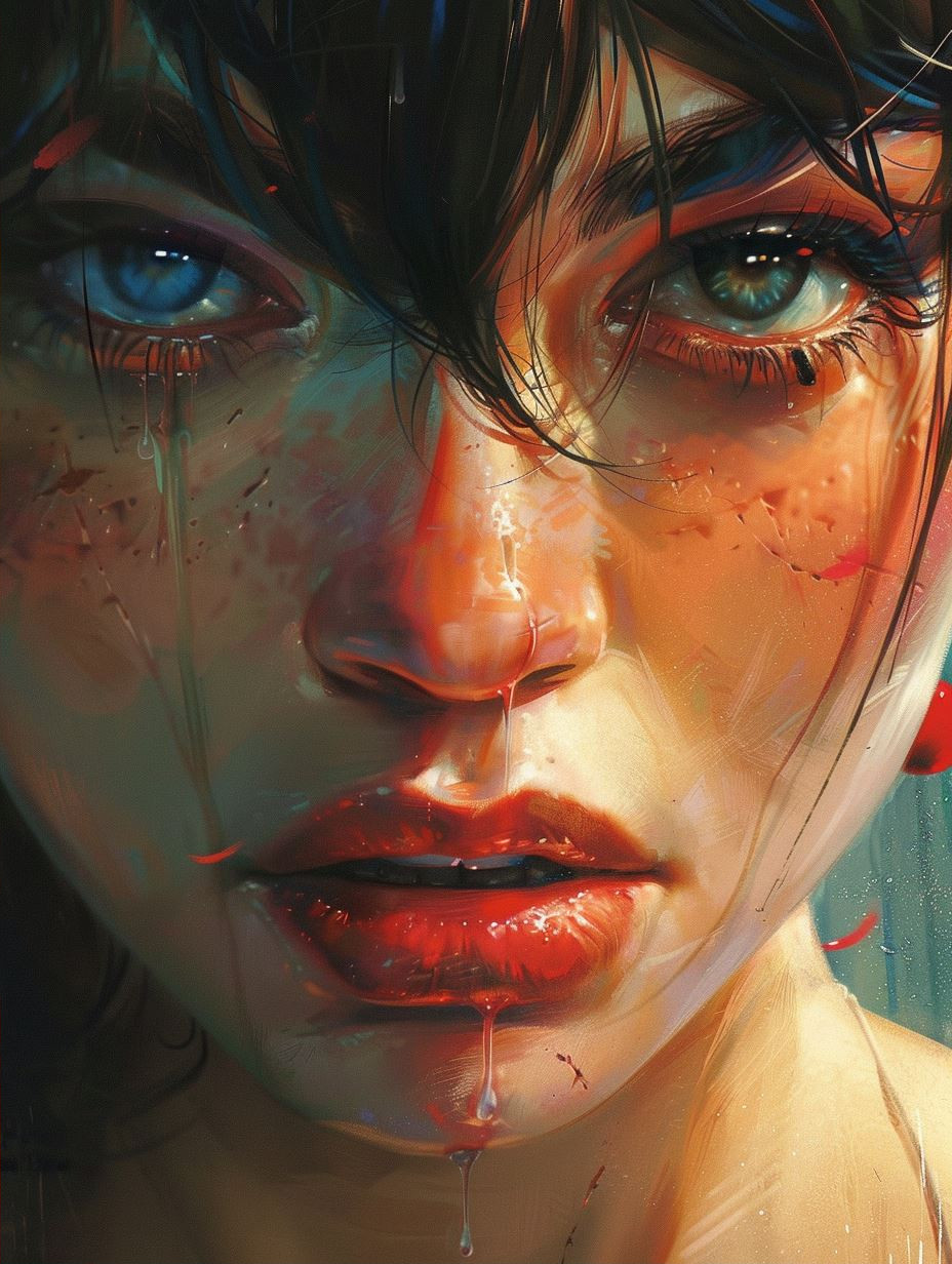 Ethereal Cinematic Portrait Study - Image 2