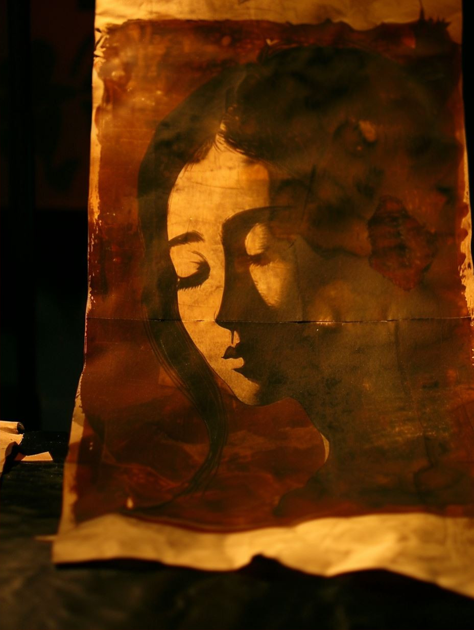 Ethereal Golden Portraiture Study - Image 2