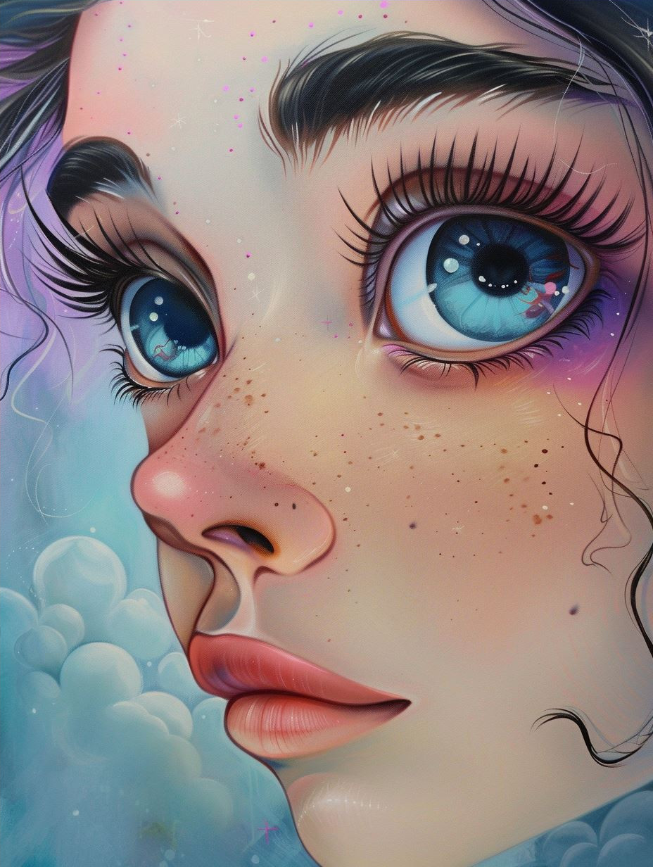 Dreamy Digital Portraits of Ethereal Women - Image 4