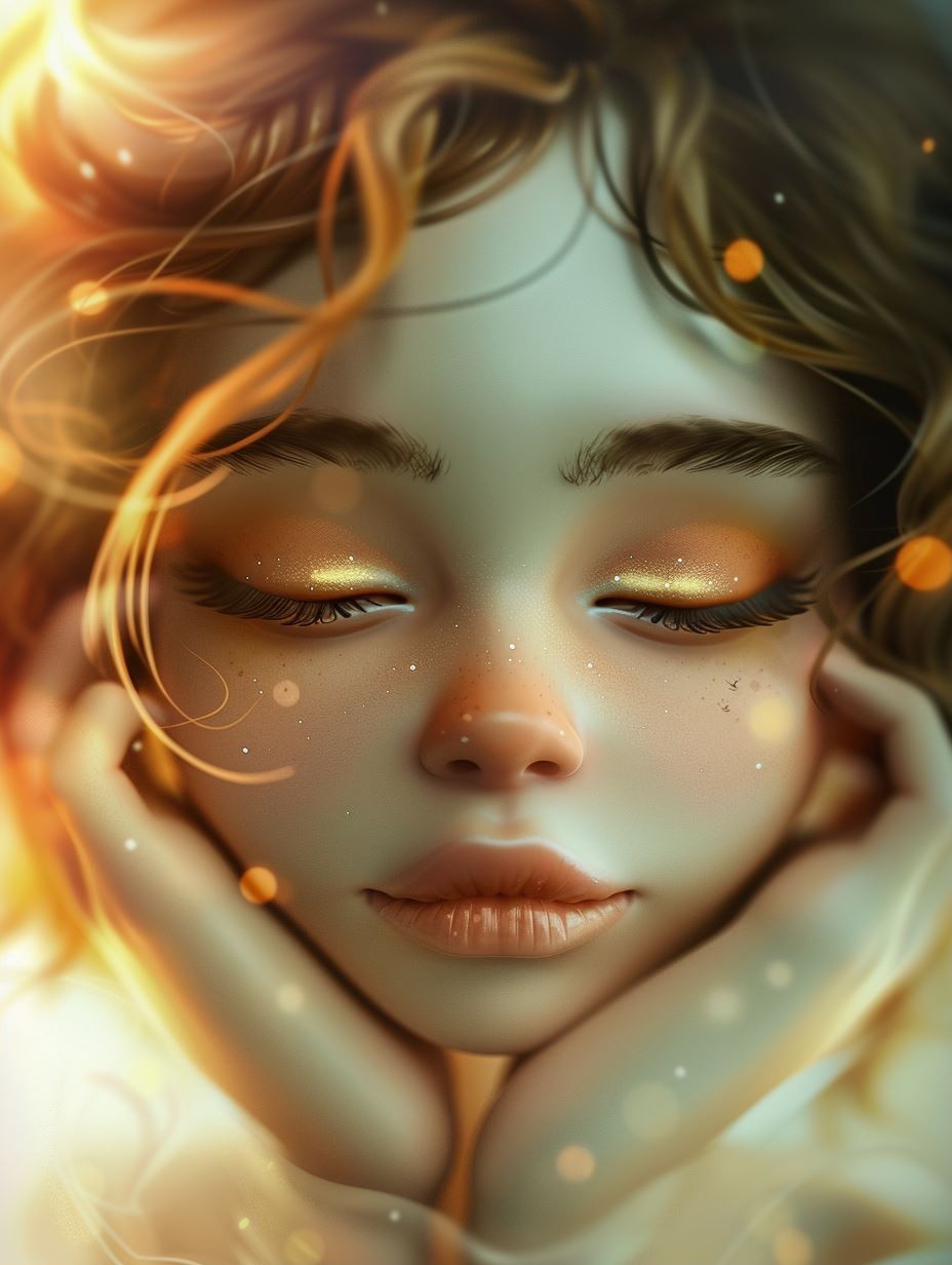 Golden Ethereal Dream State