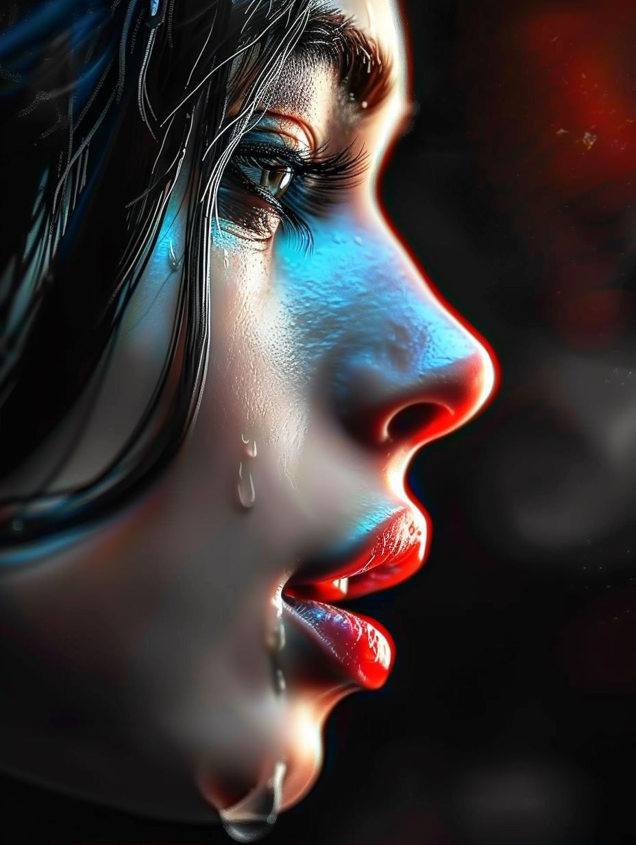 Neon Tears of Cosmic Sorrow - Image 2