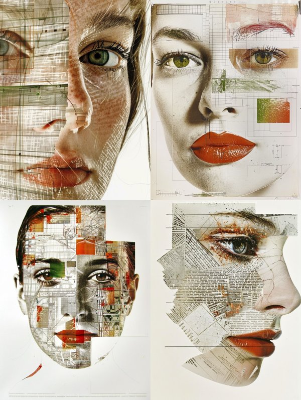 Fragmented Visions of Feminine Beauty