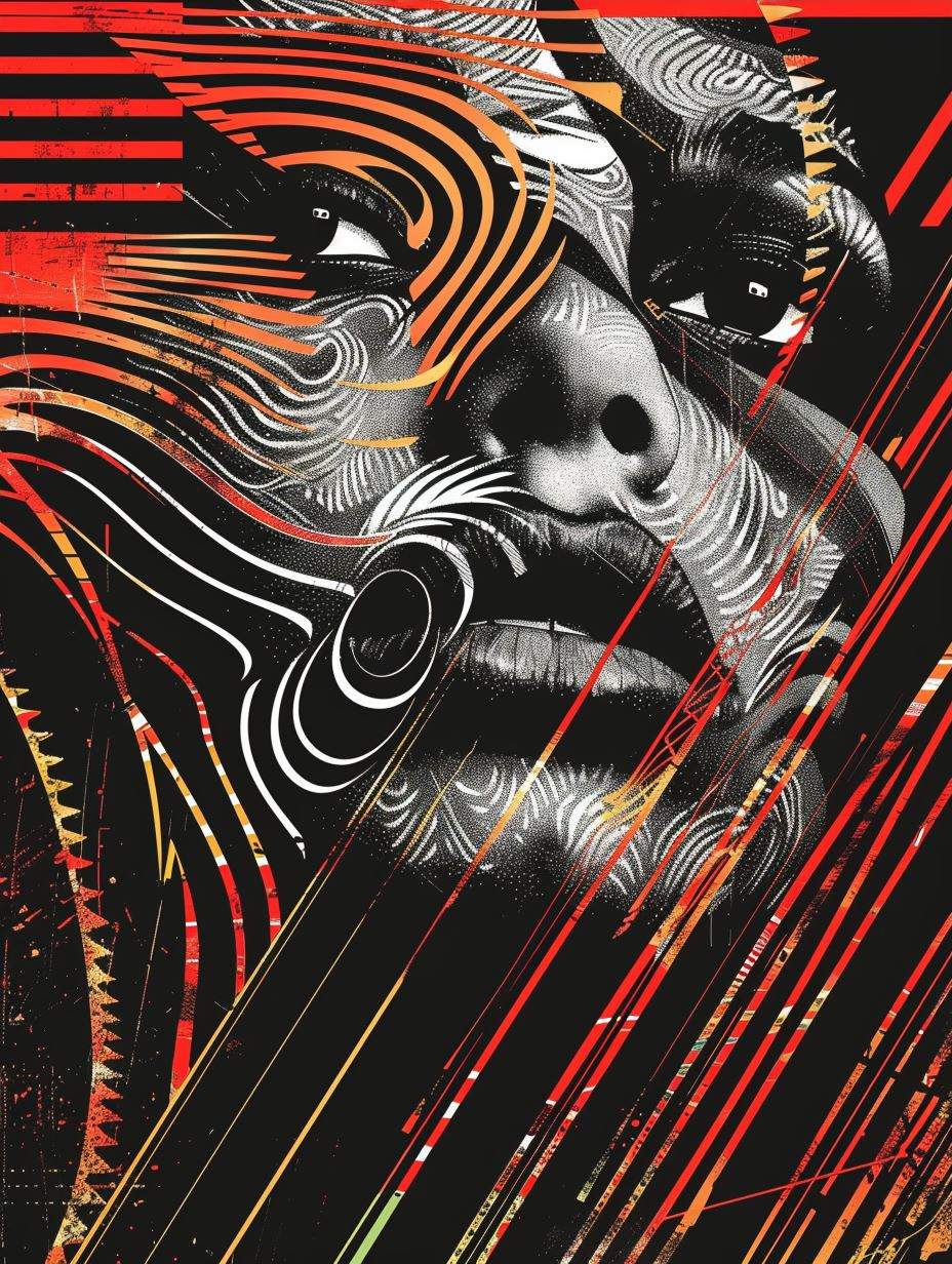Fragmented Portraits in Linear Motion - Image 3