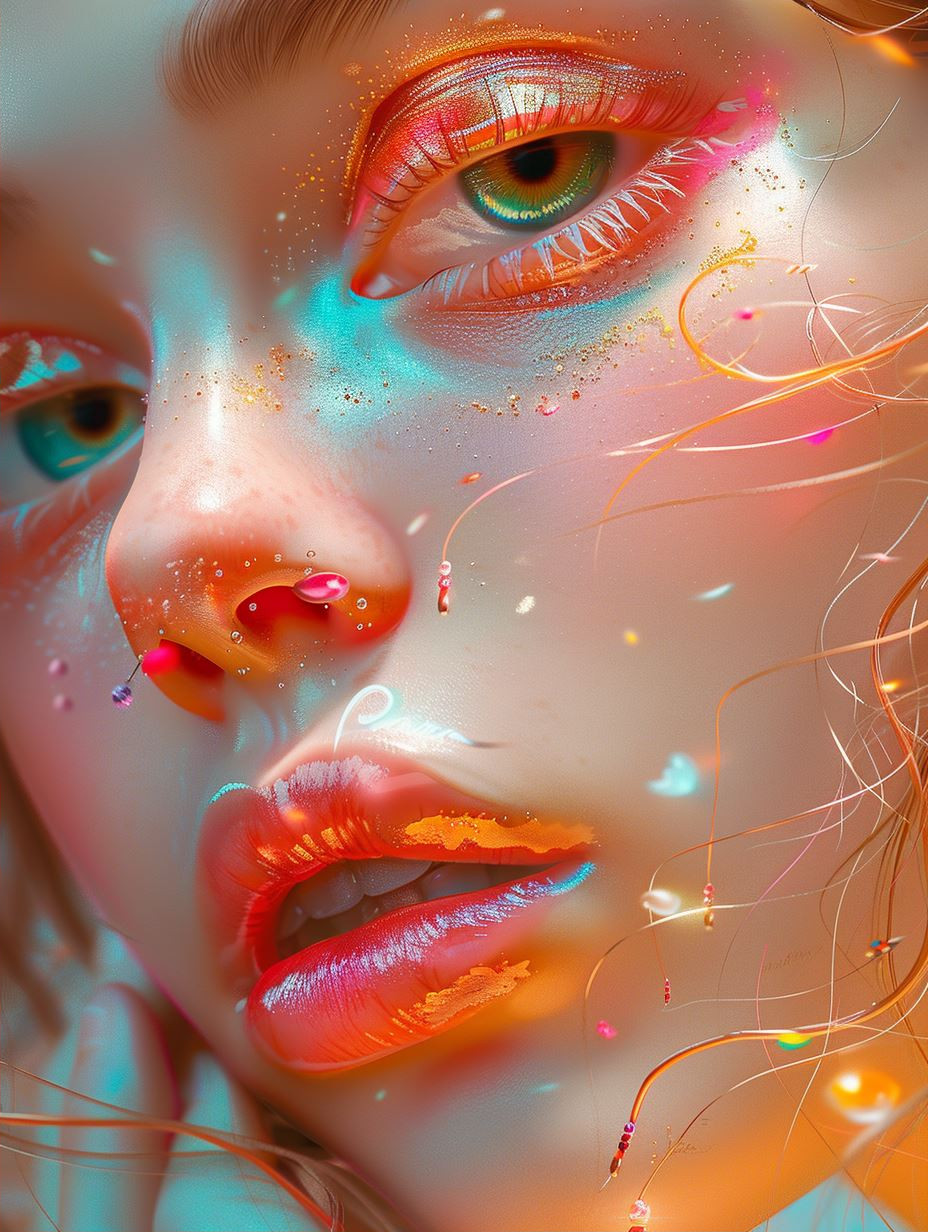 Ethereal Liquid Glass Portraits - Image 2