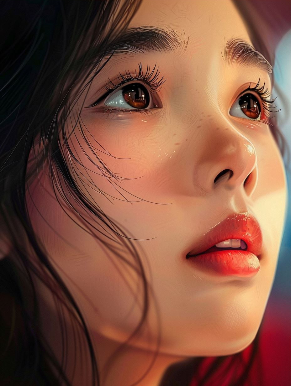 Emotional Spectrum: AI Portrait Study - Image 3