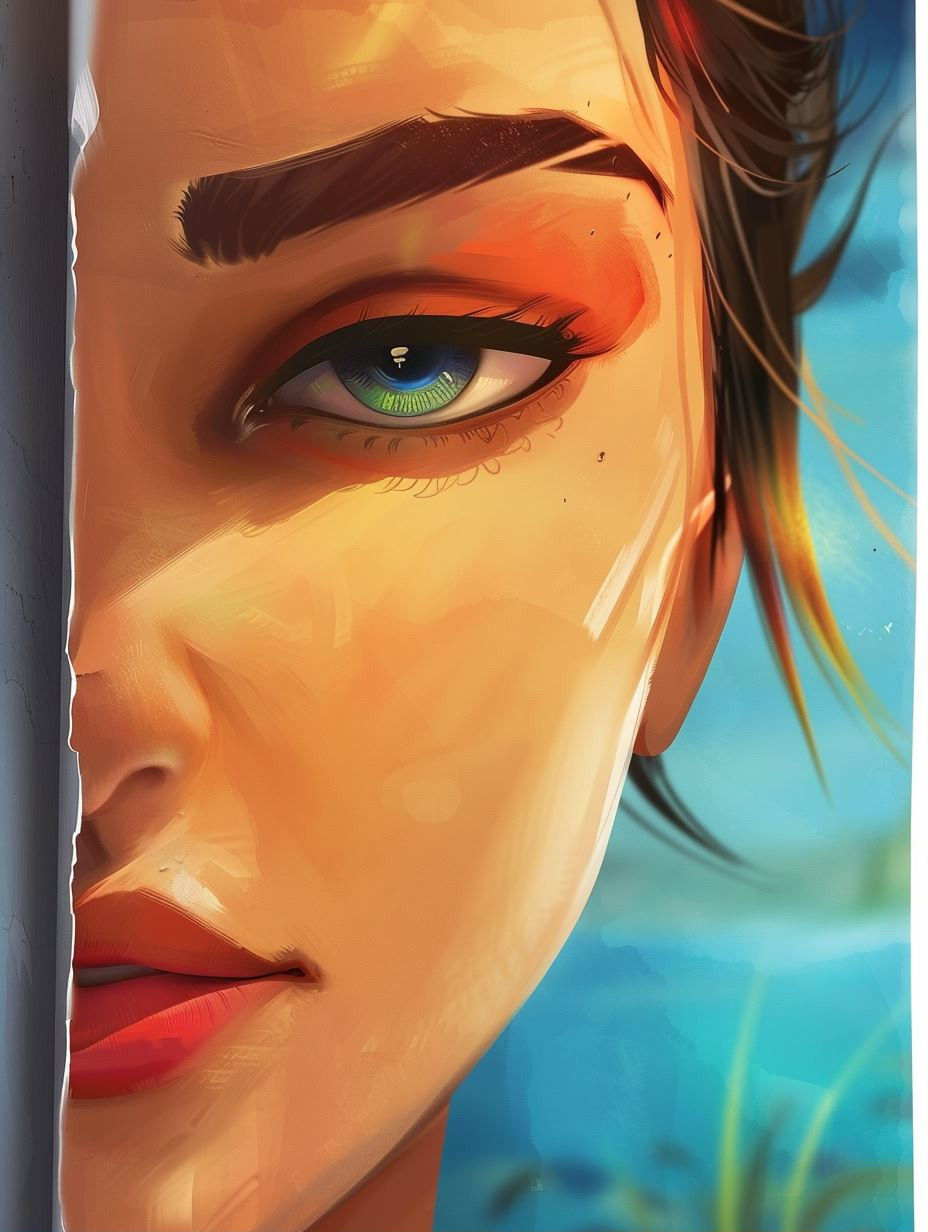 Sunlit Digital Portrait Studies - Image 1