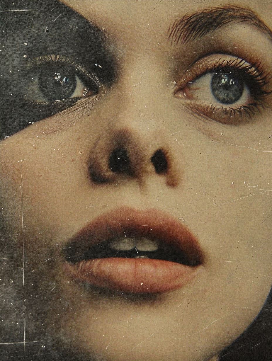 Avant Garde Mixed Media Portrait - Image 4