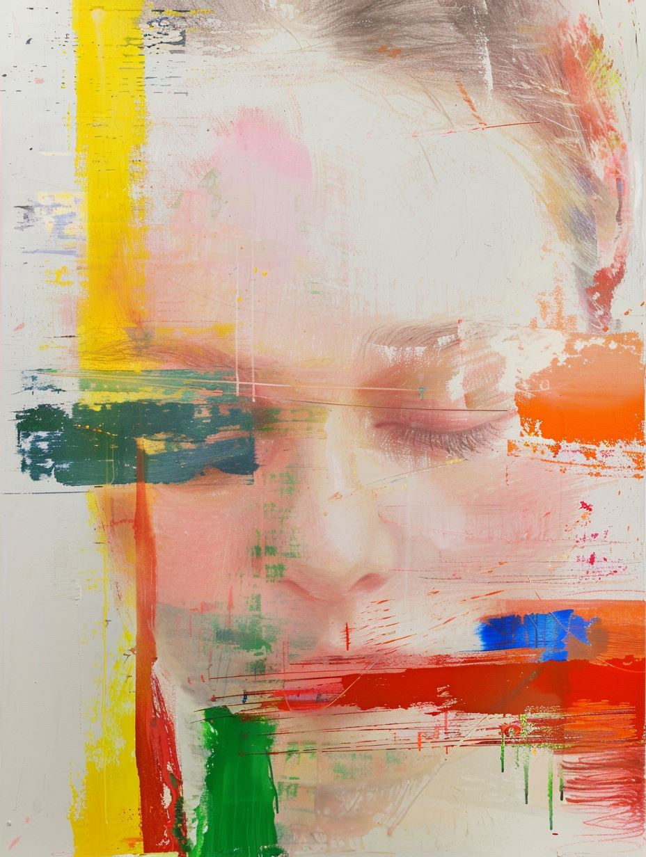 Fragmented Visions of a Painted Soul - Image 2