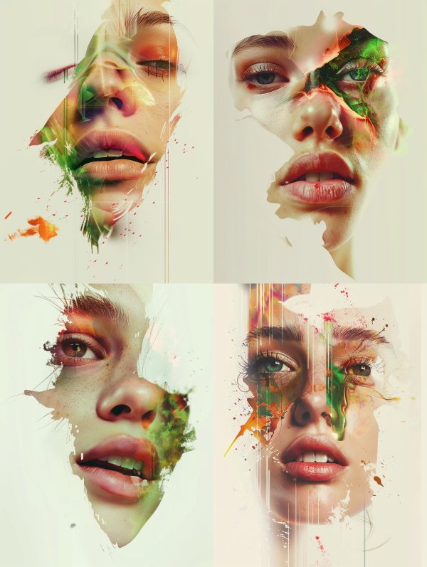 Fragmented Beauty: A Surrealist Study