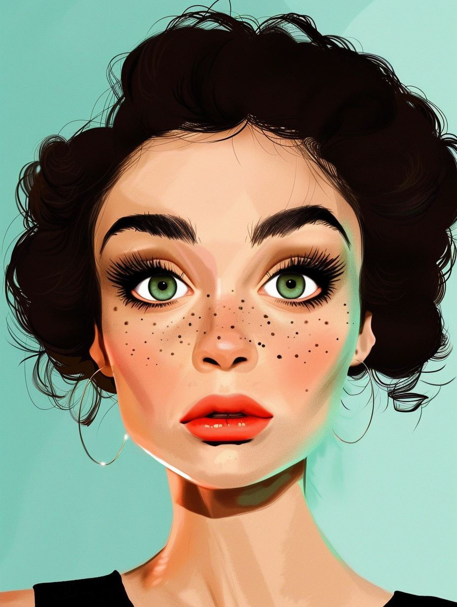 Modern Vintage Glamour Portraits - Image 2