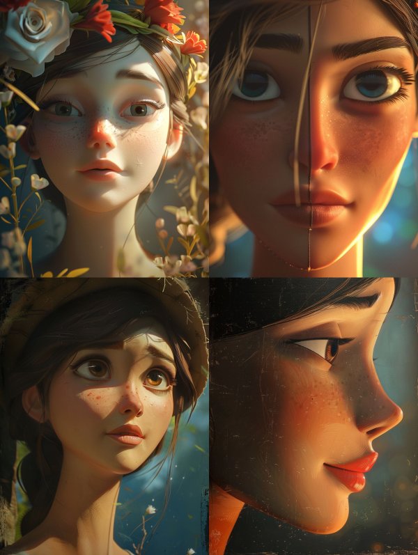 Ethereal Portraits of a Sun-Kissed Maiden