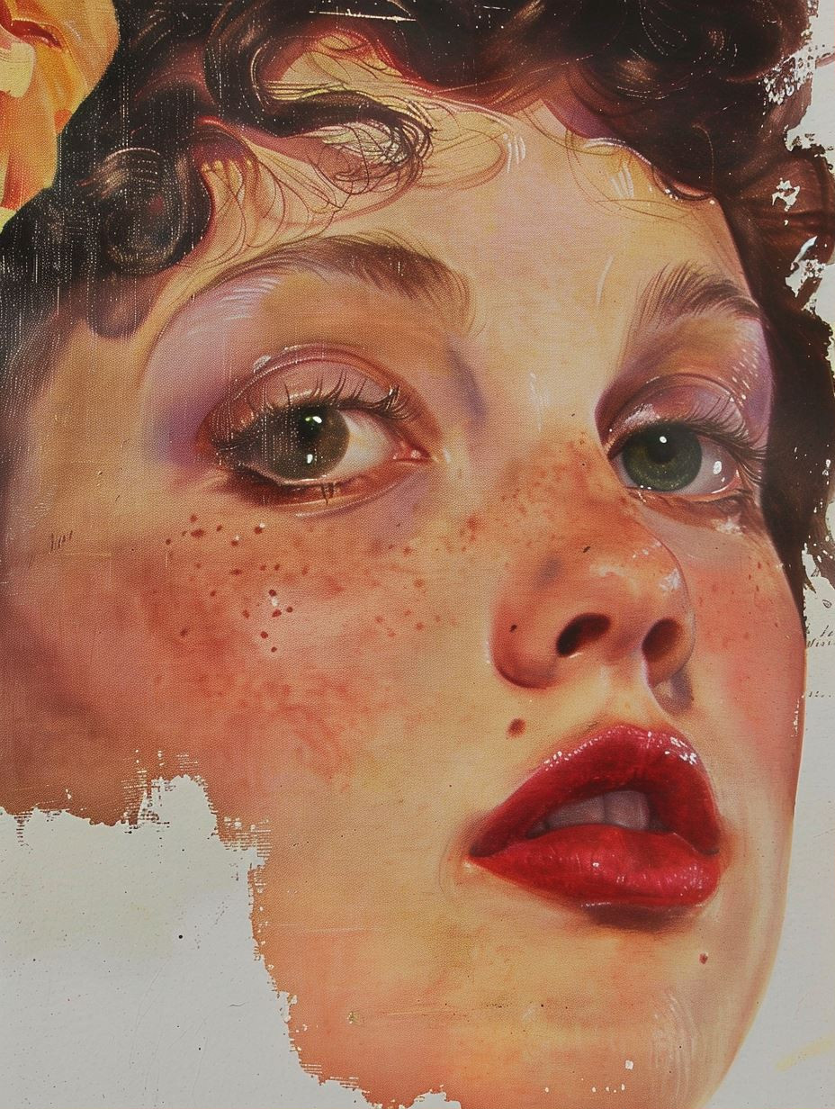 Floral Whispers in Oil - Image 1