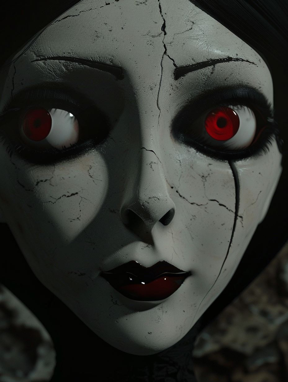 Haunting Gaze of Porcelain Dolls - Image 1