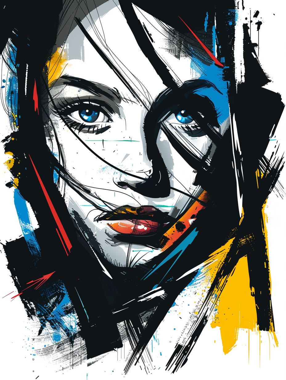 Abstract Urban Fragmented Portrait - Image 3