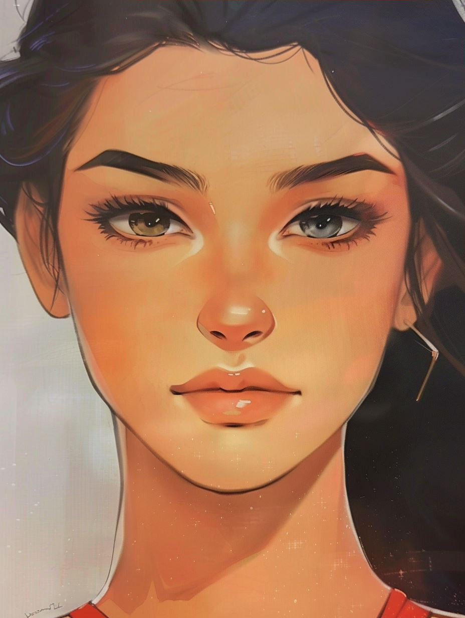 Radiant Visions of Digital Beauty - Image 3