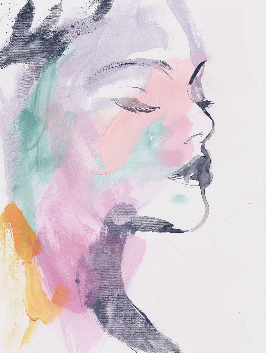 Whispers of Pastel Portraits - Image 3