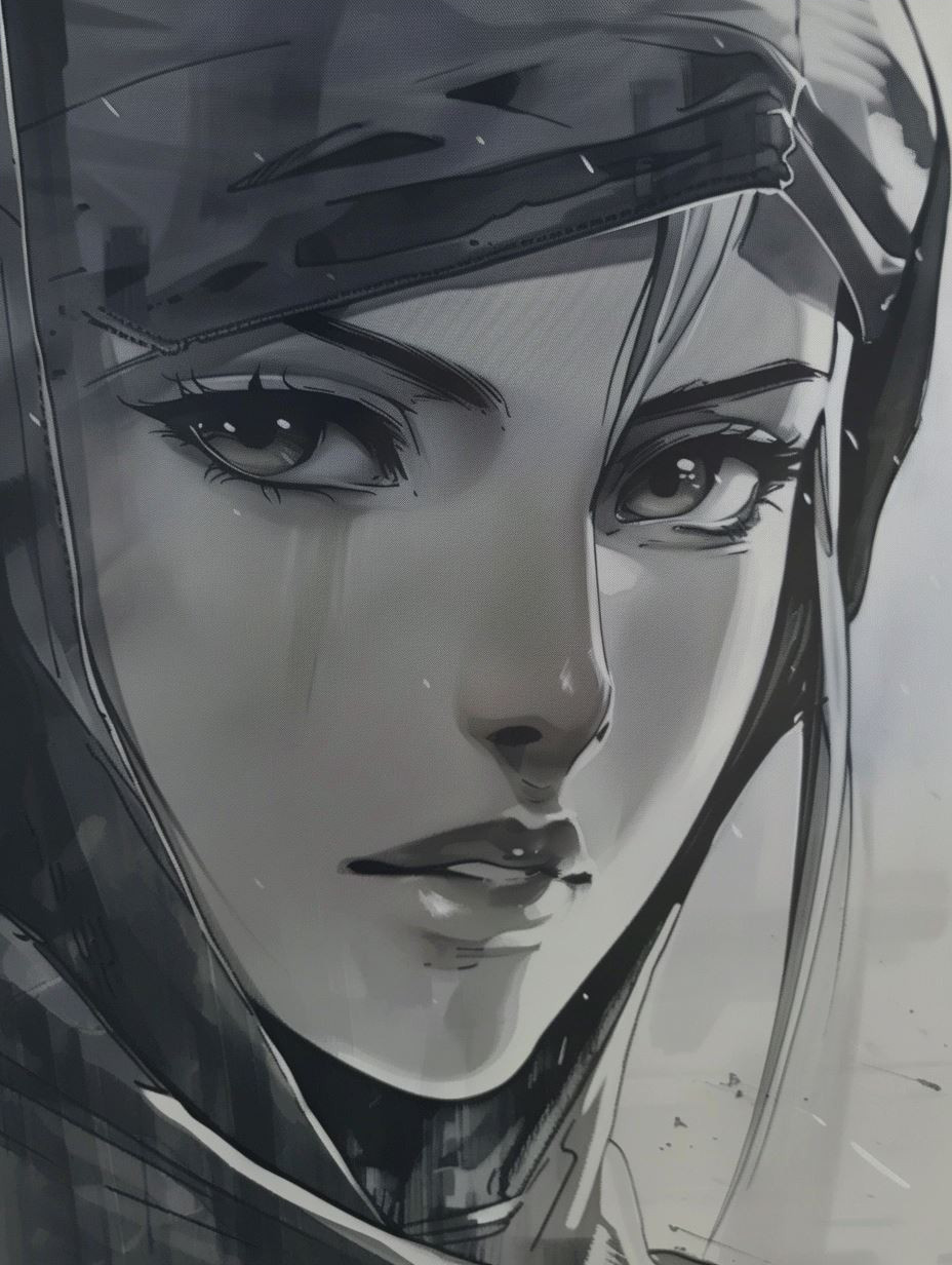 Moody Cinematic Character Concept Art - Image 4