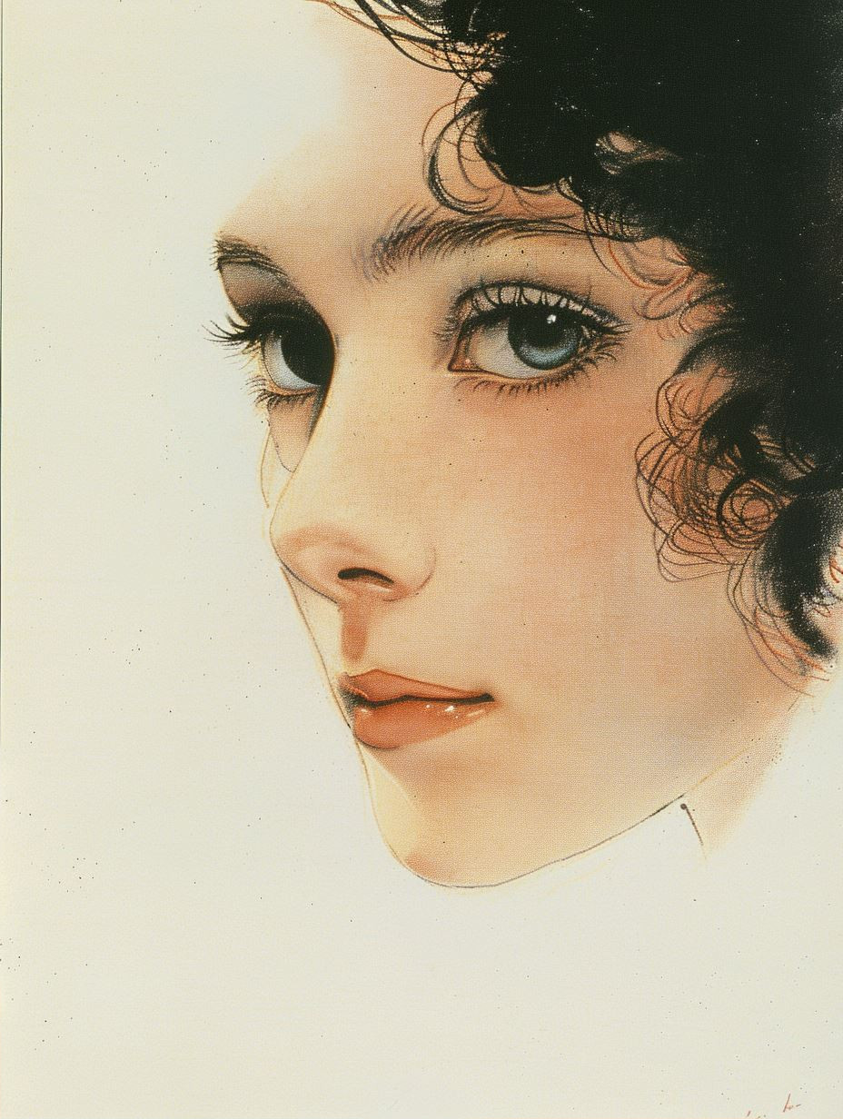 Vintage Ethereal Gaze - Image 2