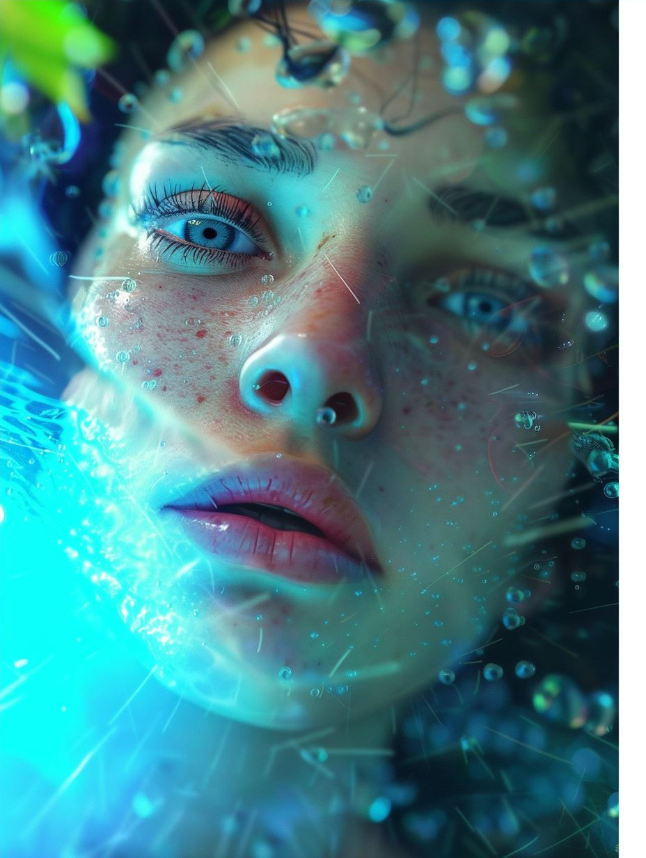 Celestial Glow: Ethereal Portraits - Image 4
