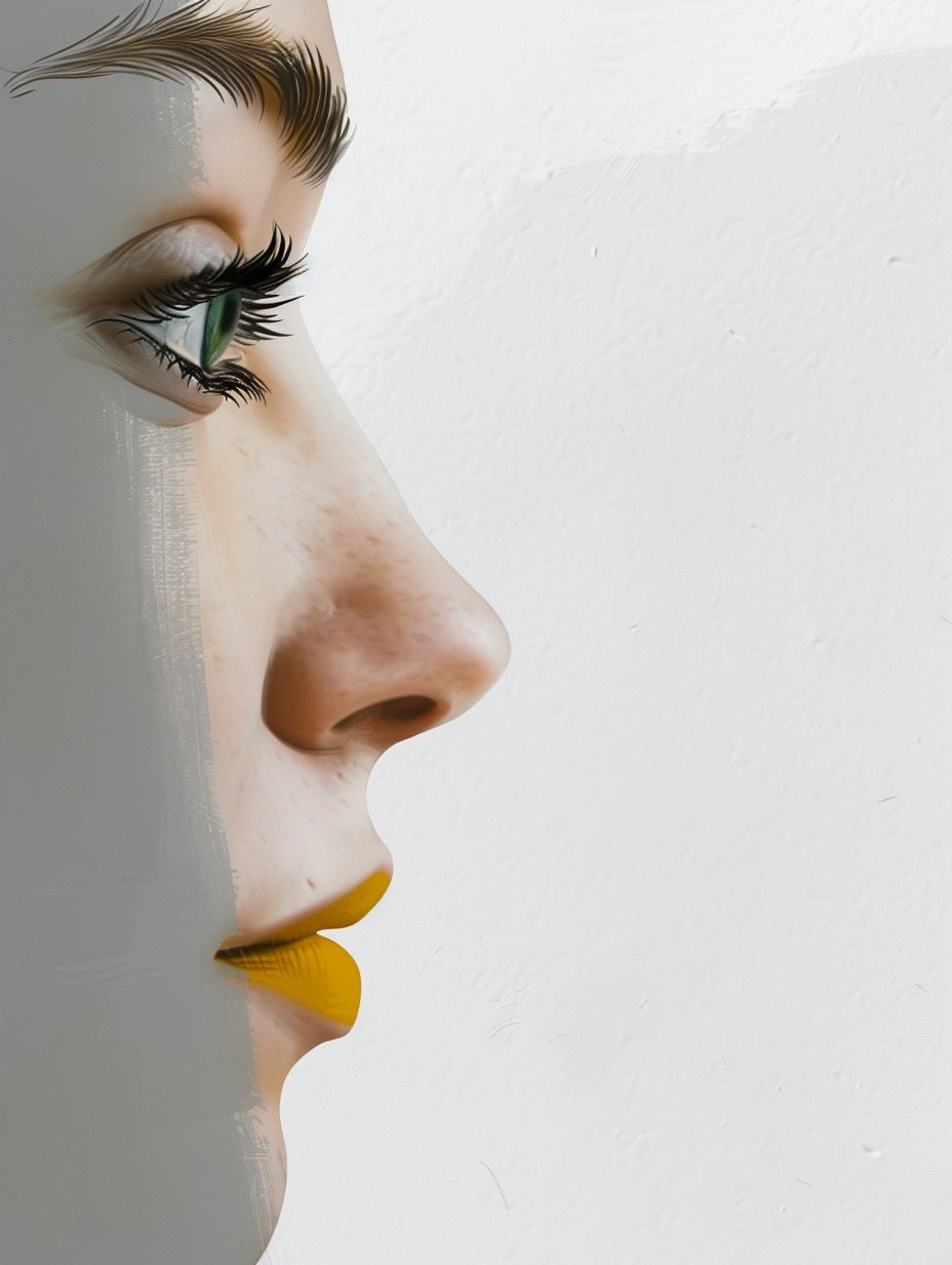 Minimalist Yellow Accent Portraits - Image 3