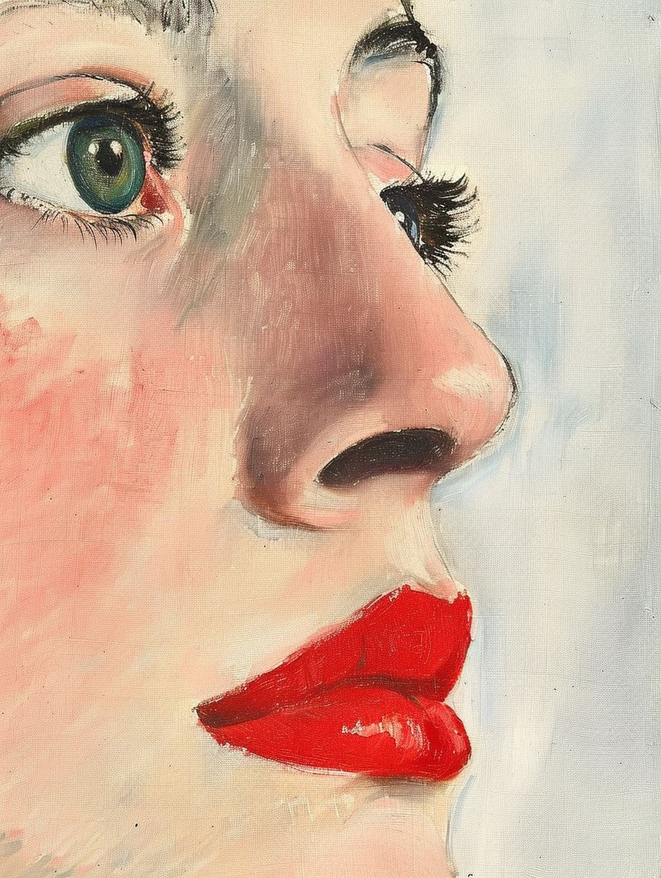 Four Perspectives of a Painted Gaze - Image 1