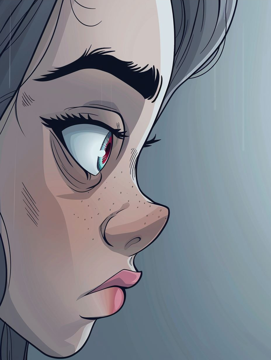 Melancholic Stylized Character Portraits - Image 3
