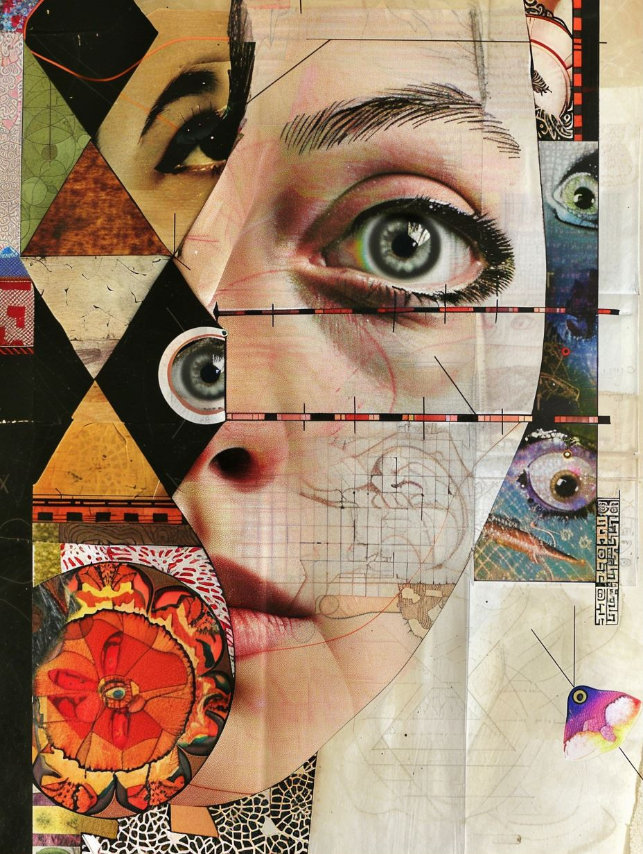 Fragmented Vision Collage