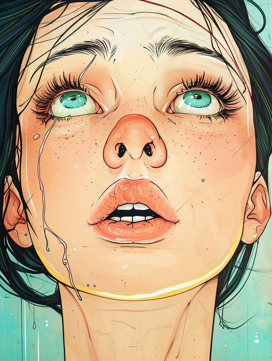 Tearful Teal Dream - Image 4