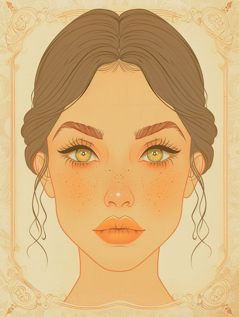 Golden Ethereal Portrait Study - Image 3