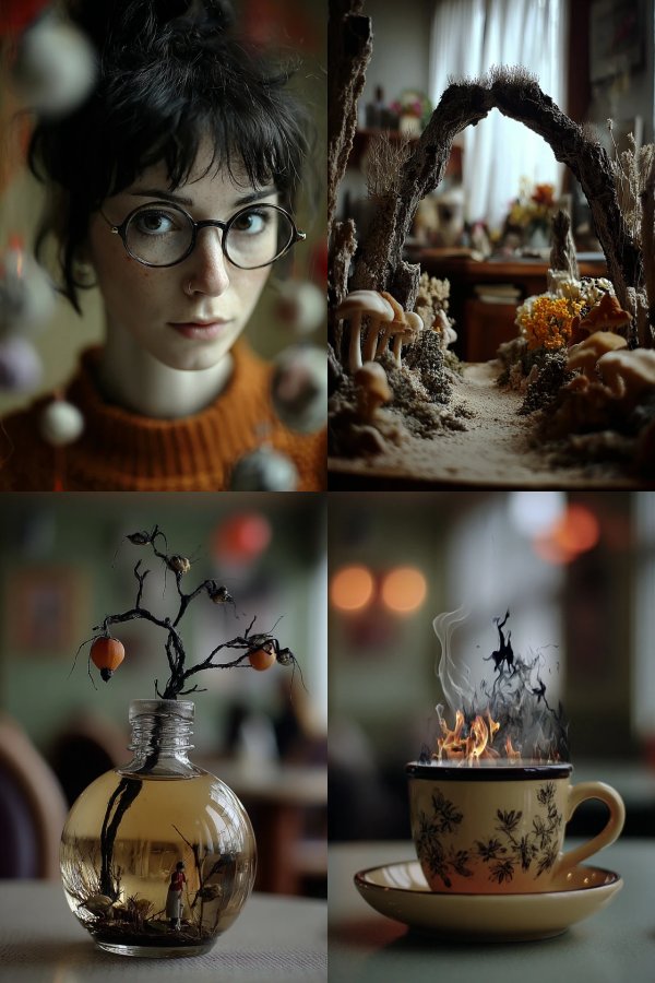 Surrealist Visions of Miniature Worlds