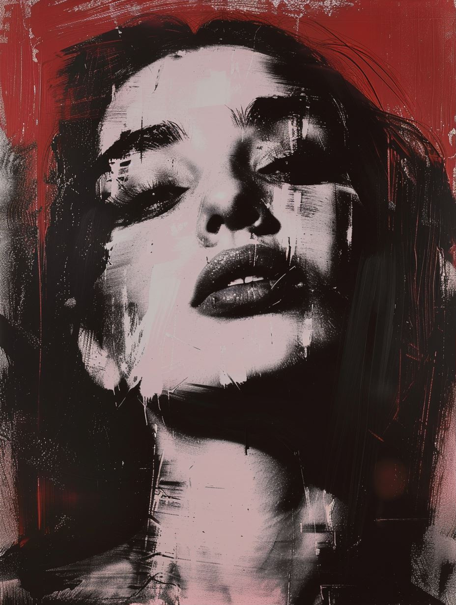 Crimson Echoes of a Divided Soul - Image 1