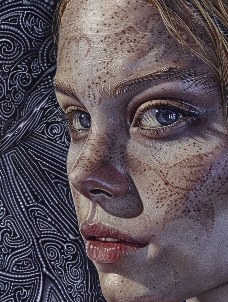 Etched Ethereal Visage - Image 2