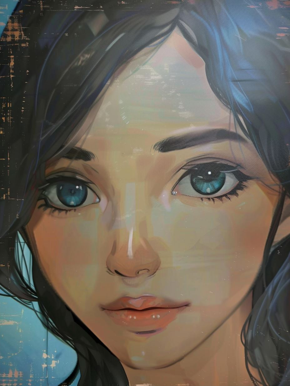 Digital Portrait Art Evolution - Image 2