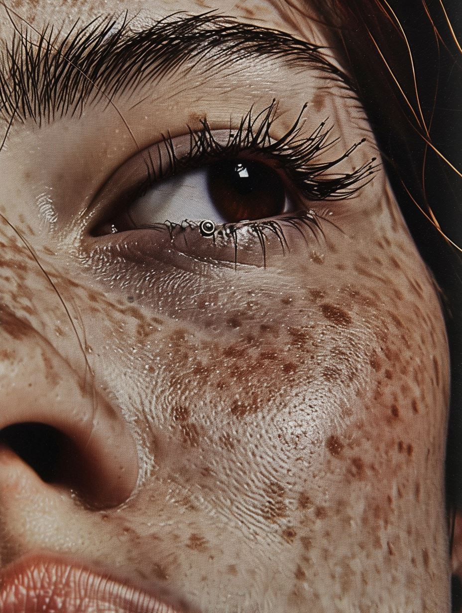 Textured Gaze Through Mesh - Image 2
