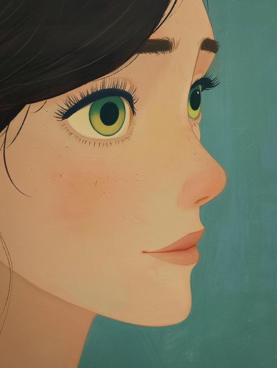Soft Gaze Digital Portraits - Image 1