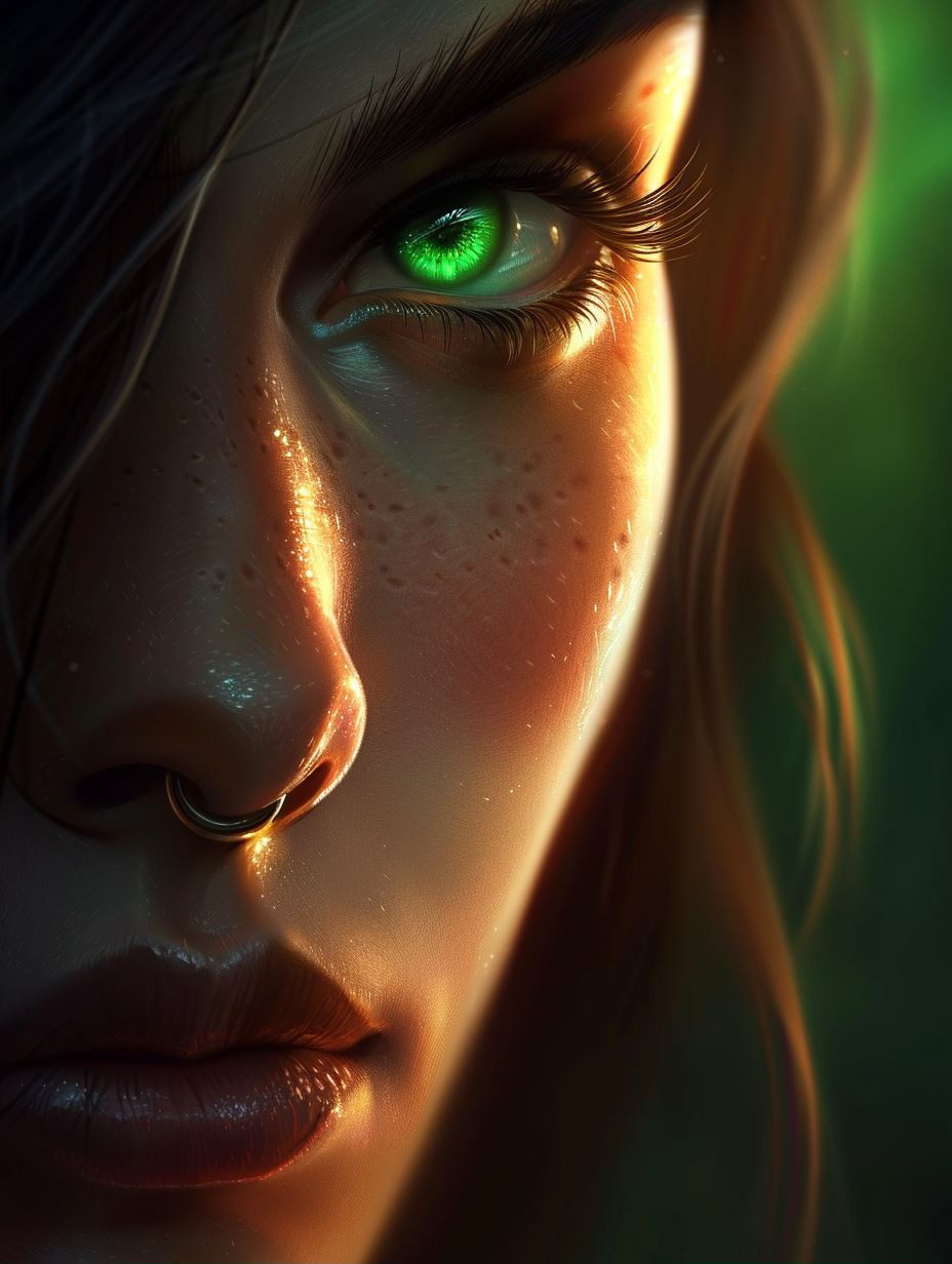 Golden Forest Gaze - Image 2