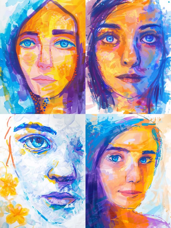 Prismatic Gazes: A Study in Color