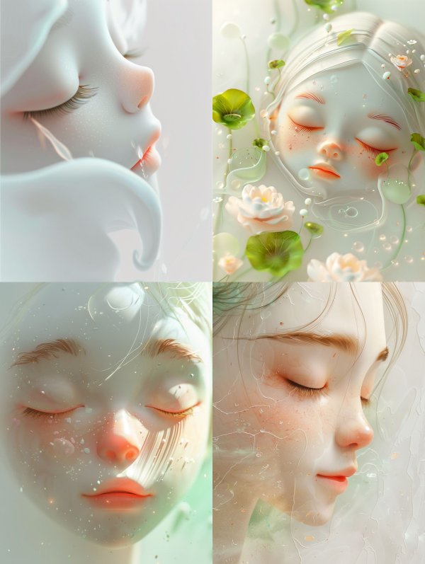 Ethereal Dreams in Liquid Light