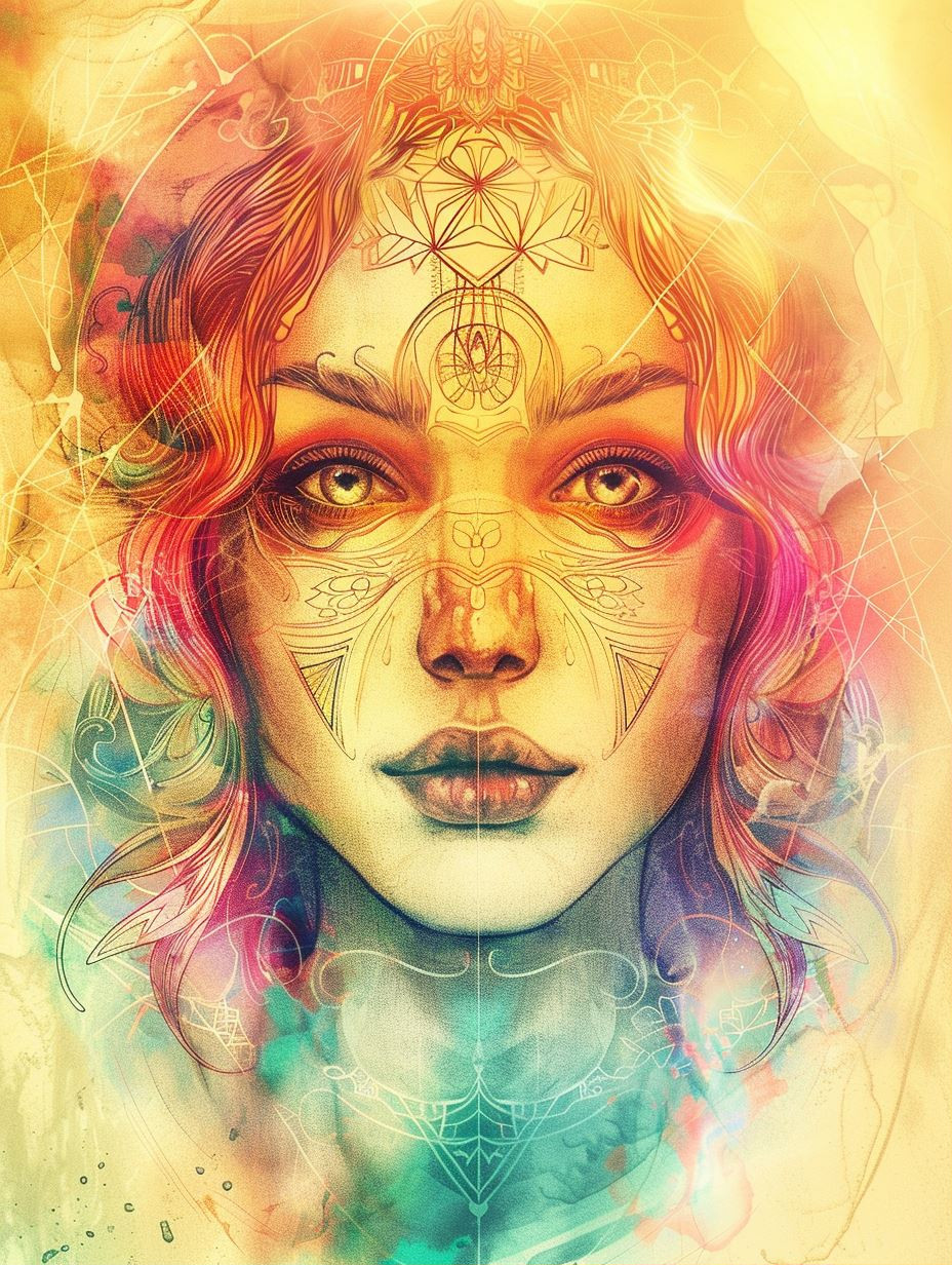 Ethereal Visions of Cosmic Femininity - Image 1