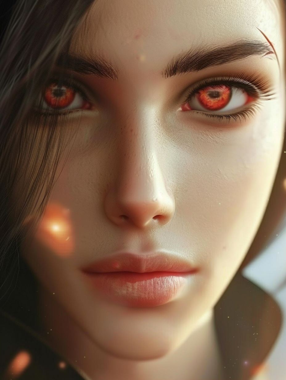 Ethereal Portrait of Rustic Beauty - Image 2