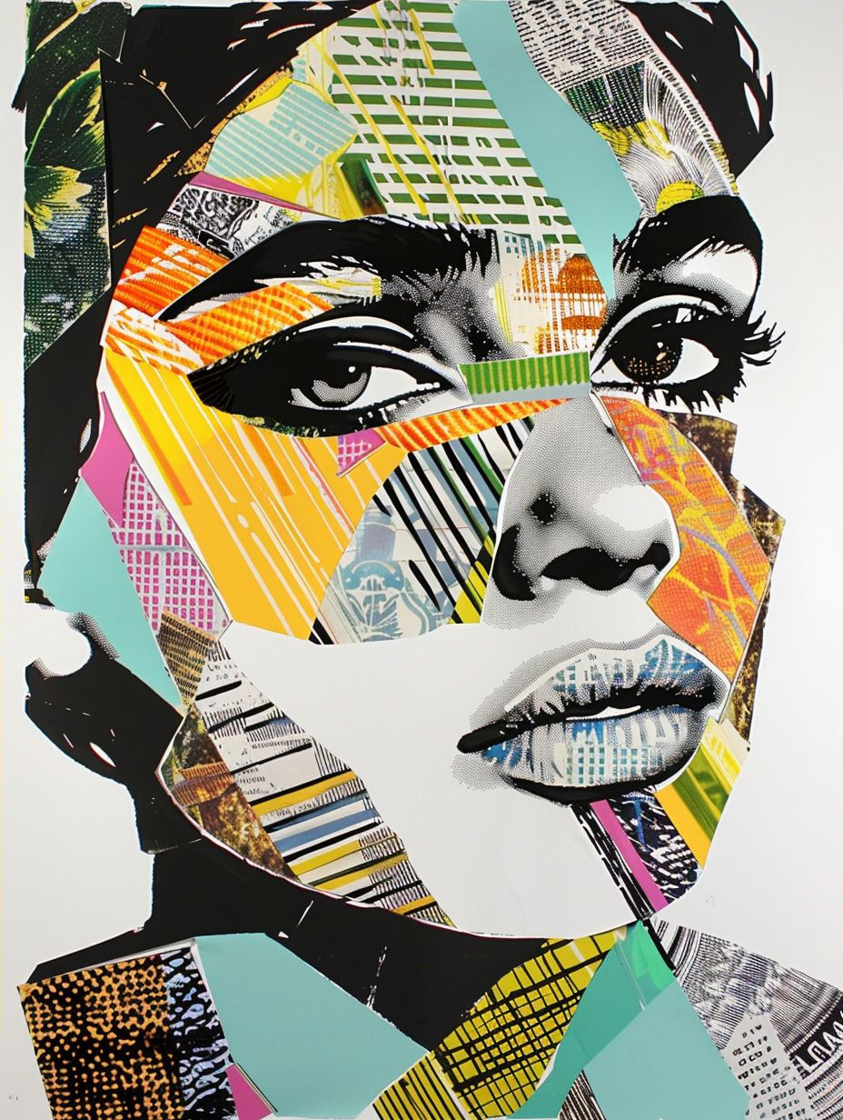 Fragmented Prism Portrait Art - Image 4