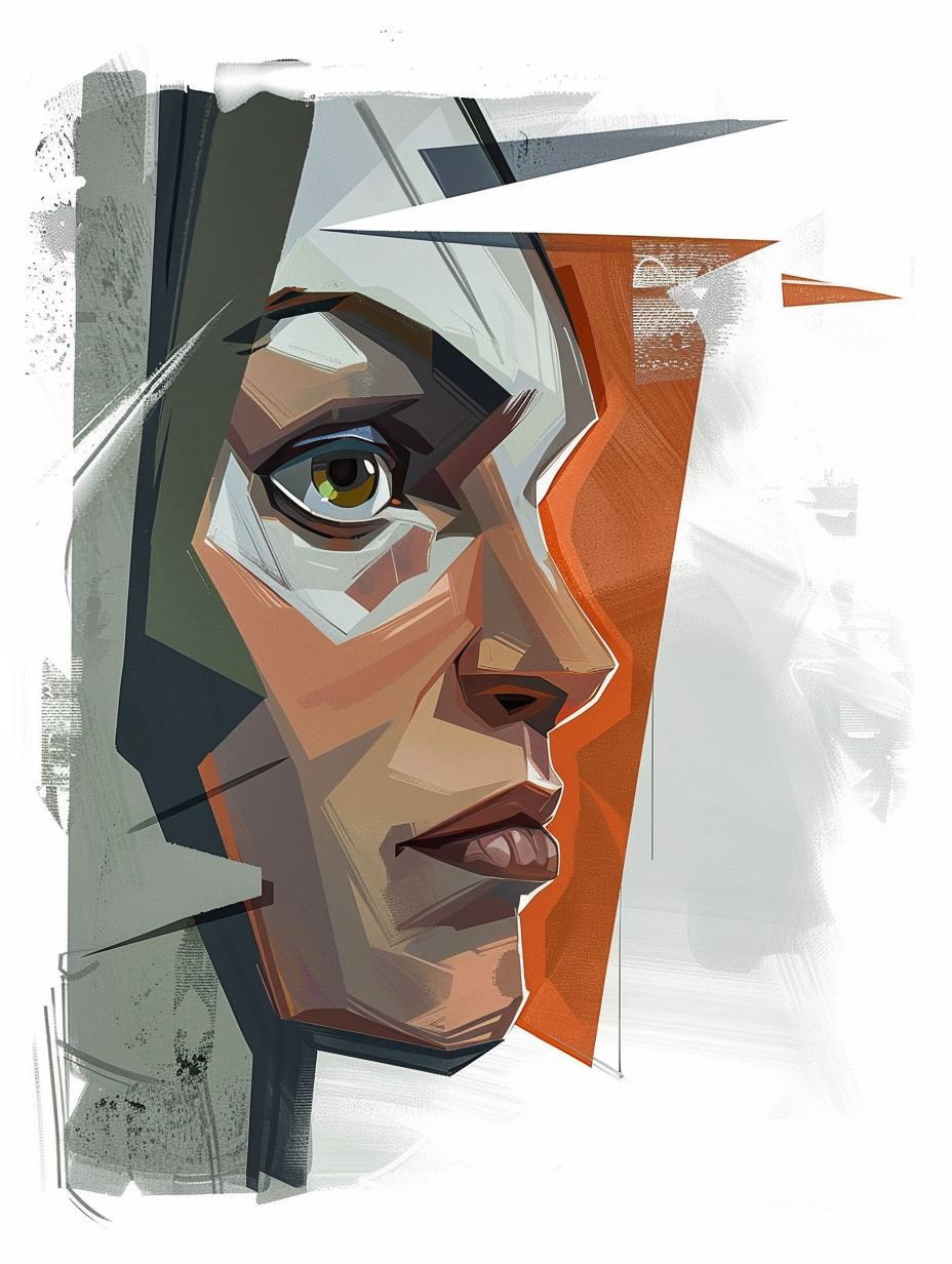 Cybernetic Soul Digital Portrait - Image 3