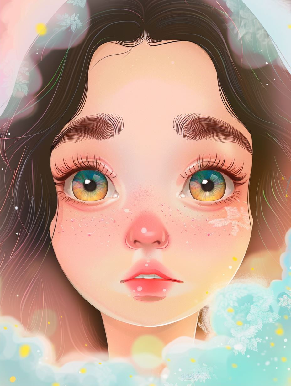 Dreamy Digital Portraits of Ethereal Girls - Image 2