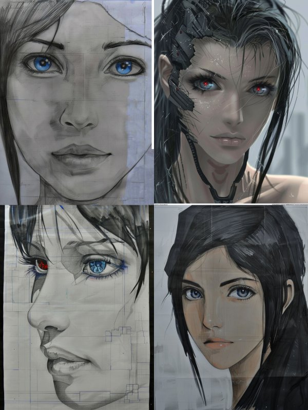 Cybernetic Visions: A Digital Art Study