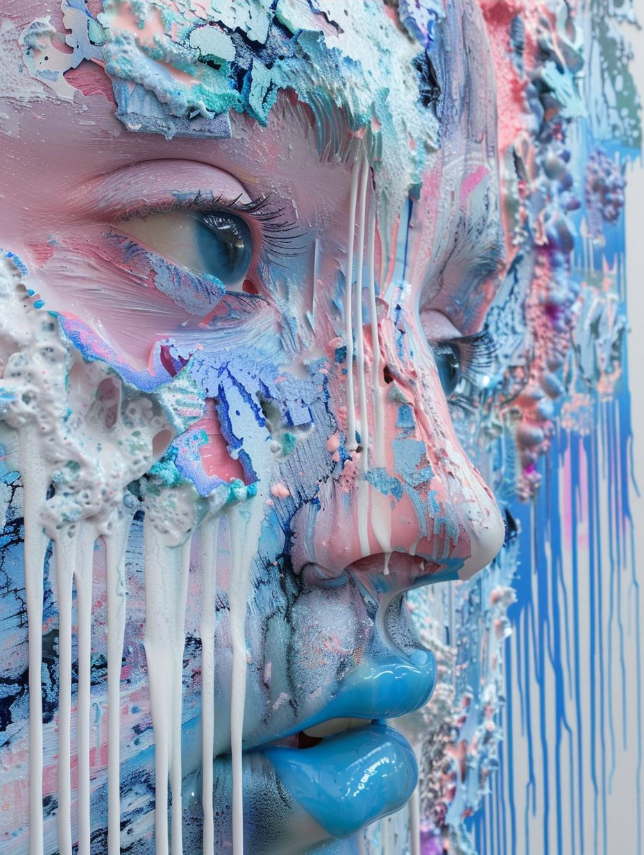 Melting Ethereal Porcelain Portraits - Image 3