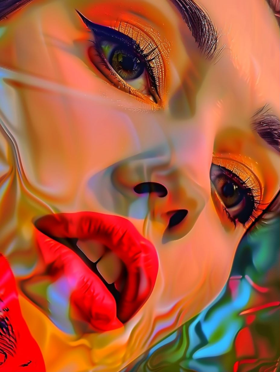Prismatic Visions of Digital Beauty - Image 1