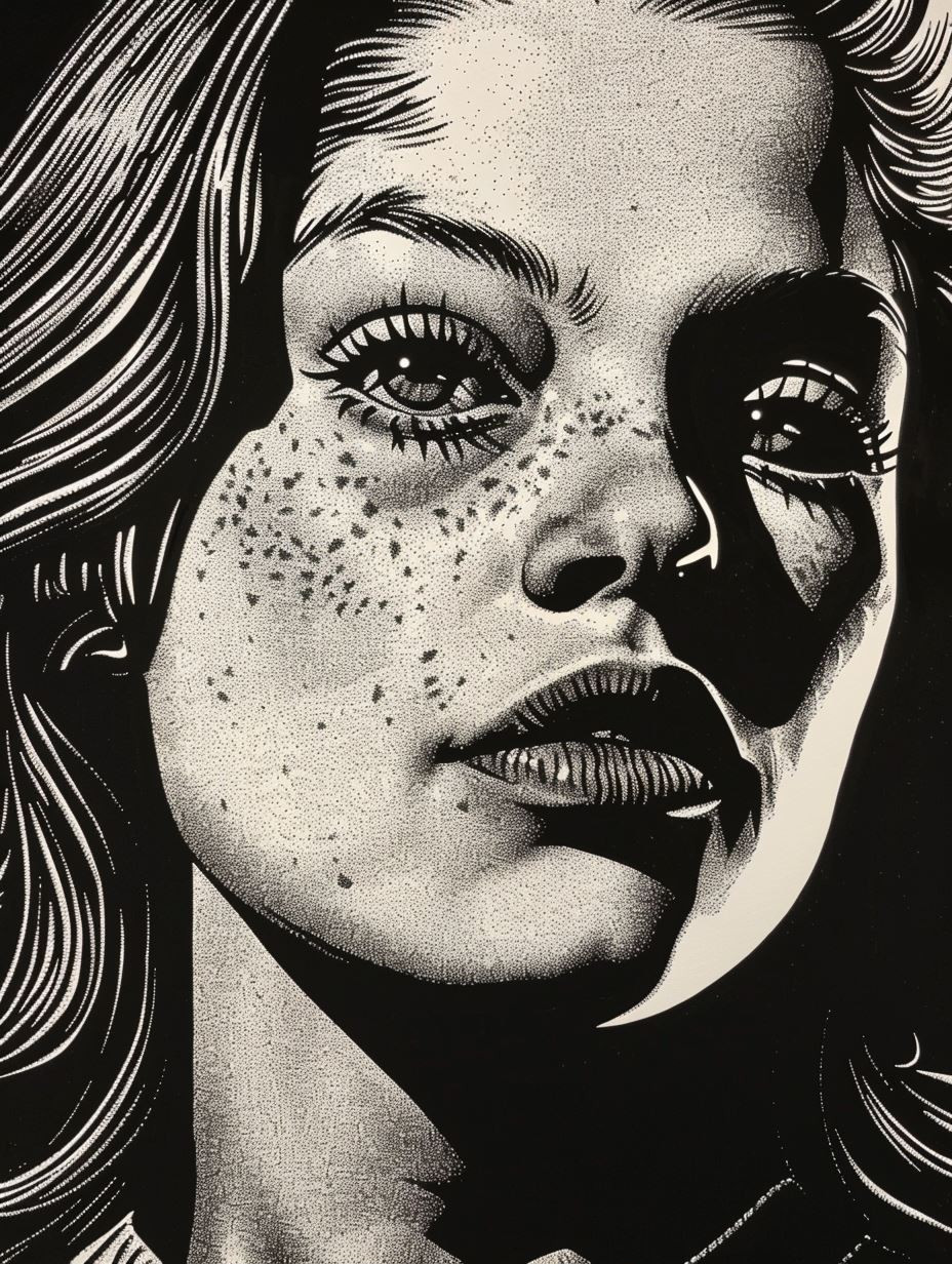 Faces of Noir Elegance - Image 2