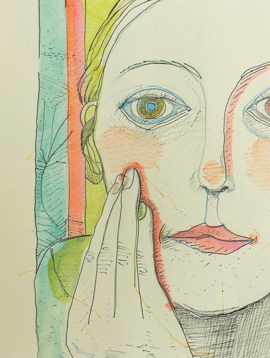 Ethereal Ink and Watercolor Portraits - Image 4