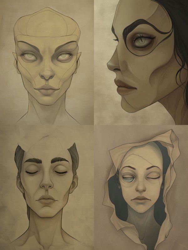 Ethereal Visions of Alien Beauty